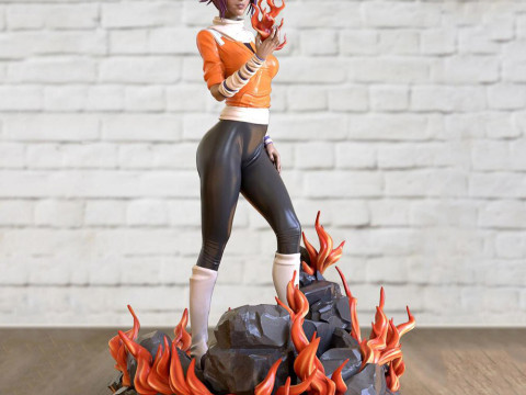 Yoruichi Bleach 3Dプリントモデル