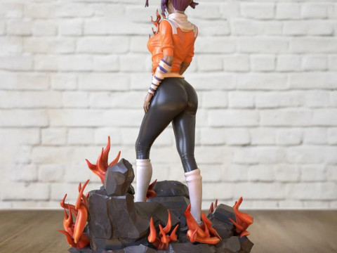 Yoruichi Bleach 3Dプリントモデル