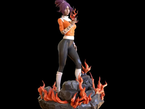 Yoruichi Bleach 3Dプリントモデル