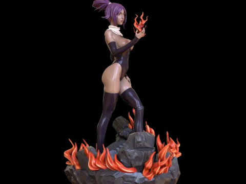 Yoruichi Bleach 3Dプリントモデル