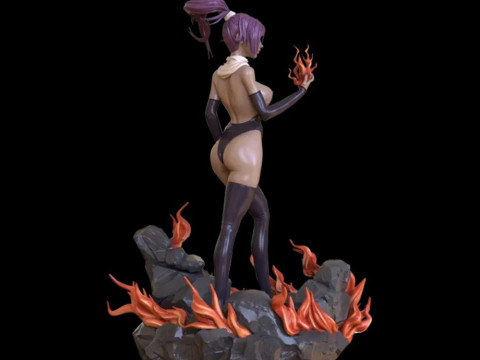 Yoruichi Bleach 3Dプリントモデル