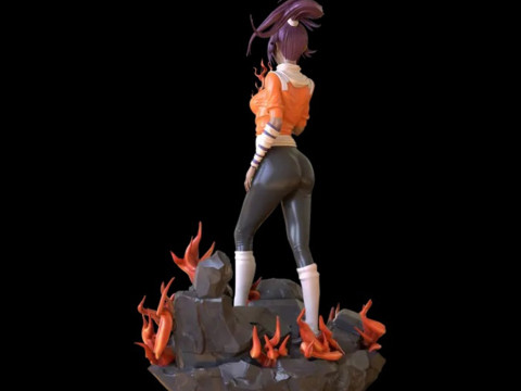 Yoruichi Bleach 3Dプリントモデル