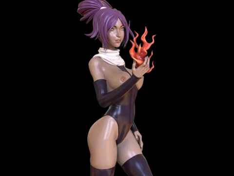 Yoruichi Bleach 3Dプリントモデル