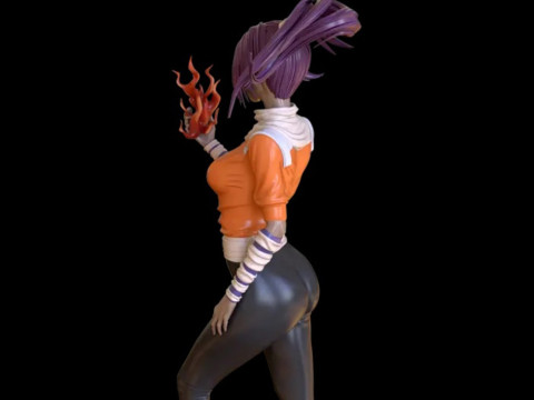 Yoruichi Bleach 3Dプリントモデル