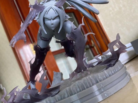 Yoruichi Shihoin from Bleach 3D Принт Модель