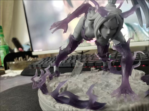 Yoruichi Shihoin from Bleach 3D Принт Модель