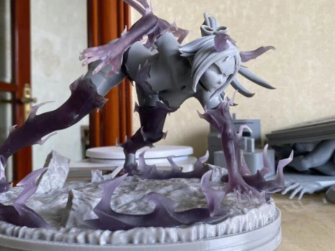 Yoruichi Shihoin from Bleach 3D Print Model
