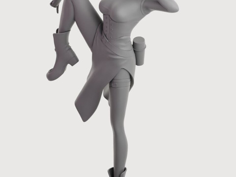 Itsuka Kendo 3D Print Model