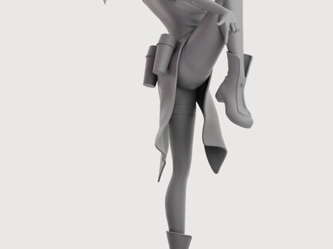 Itsuka Kendo 3D Print Model