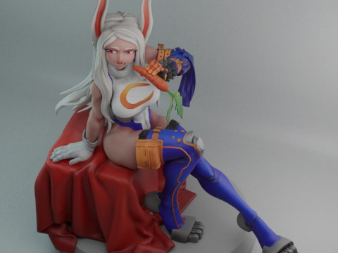 Rumi Ussagiyama 3Dプリントモデル