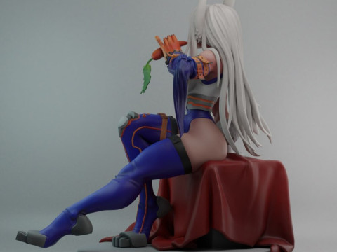 Rumi Ussagiyama 3Dプリントモデル