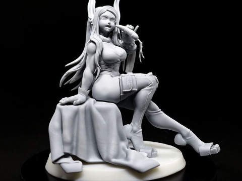 Rumi Ussagiyama 3Dプリントモデル