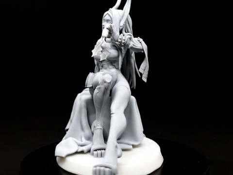 Rumi Ussagiyama 3Dプリントモデル