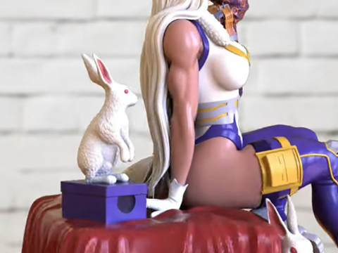 Mirko My Hero Academia Model Cetak 3D