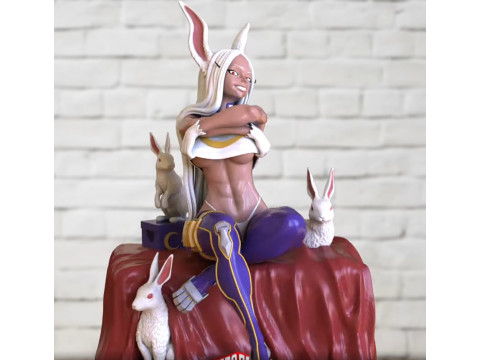 Mirko My Hero Academia Model Cetak 3D