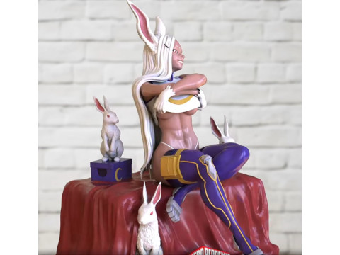 Mirko My Hero Academia Model Cetak 3D
