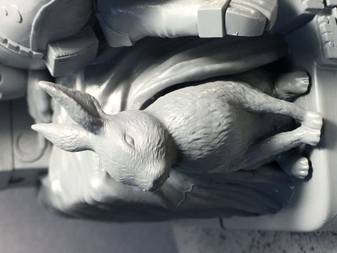 Mirko My Hero Academia Model Cetak 3D