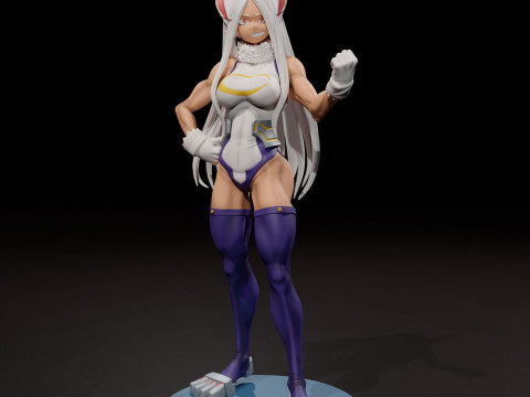 Mirko Rumi Ussagiyama 3Dプリントモデル