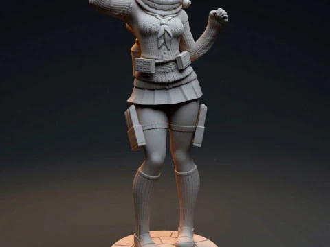 토가 히미코 3D 프린트 모델