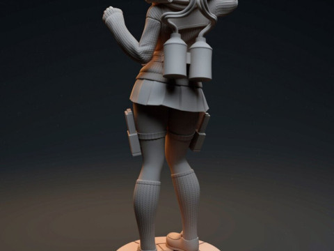 Toga Himiko 3D 프린트 모델