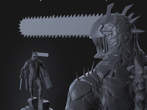 Chainsaw Man Denji Modello di stampa 3D