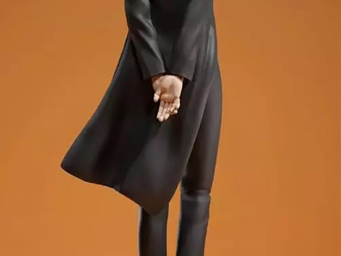 Chainsaw Man Makima 3D Baskı Modeli