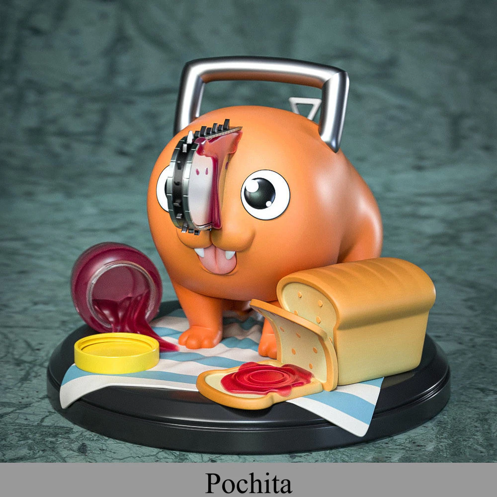 Pochita - Chainsaw Man 3D Print Model .c4d .max .obj .3ds .fbx .stl .blend 