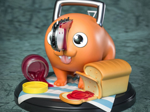 Pochita - Chainsaw Man 3D Print Model
