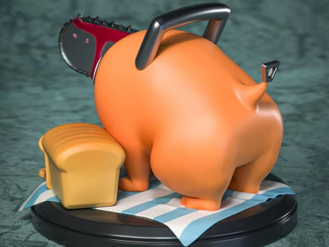 Pochita - Chainsaw Man 3D Print Model