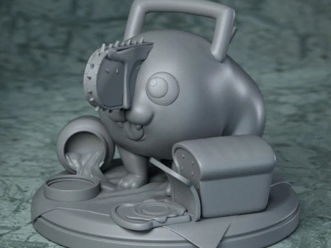 Pochita - Chainsaw Man 3D Print Model