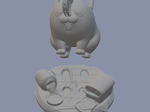 Pochita - Chainsaw Man Modelo de Impressão 3D