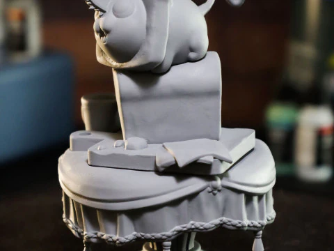 Chibi Pochita 3D Print Model