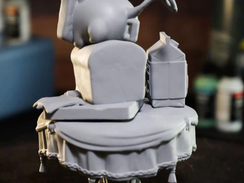 Chibi Pochita 3D Print Model