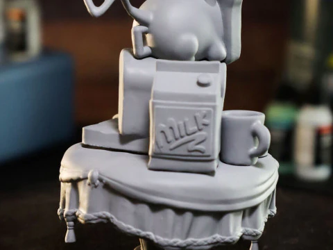 Chibi Pochita 3D Print Model