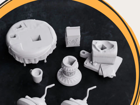 Chibi Pochita 3D Print Model