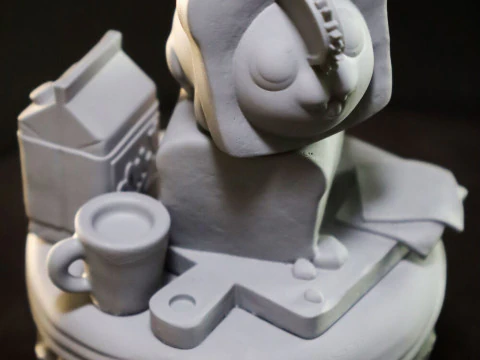 Chibi Pochita 3D Print Model