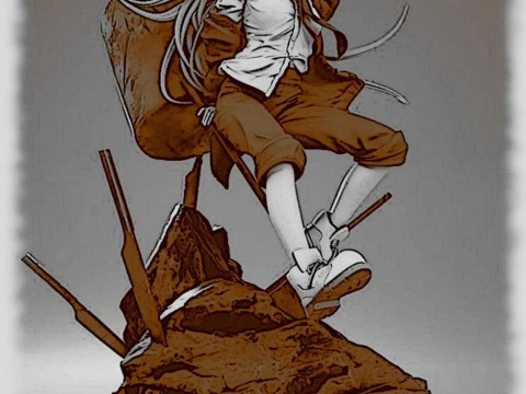 Power from Chainsaw Man Modelo de Impressão 3D