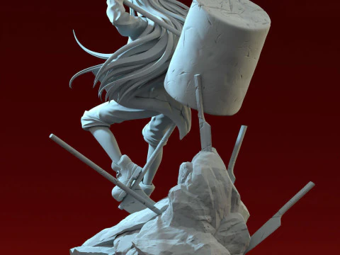 Power from Chainsaw Man 3D Print Model