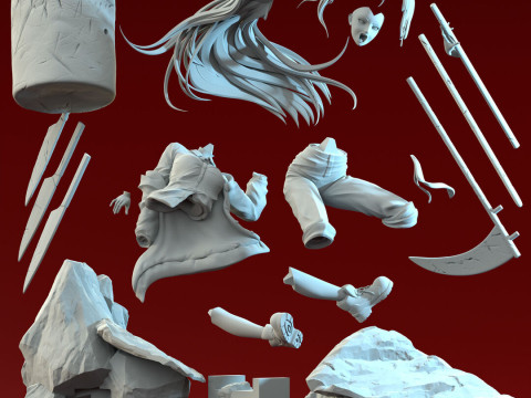 Power from Chainsaw Man Modelo de Impressão 3D