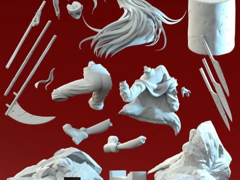 Power from Chainsaw Man 3D Print Model