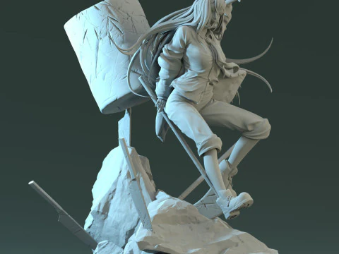 Power from Chainsaw Man 3D Print Model