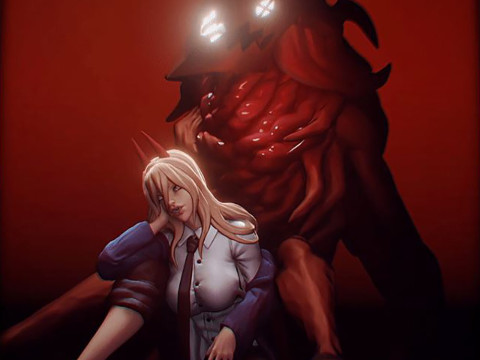 Power and Monster 3D Print Model
