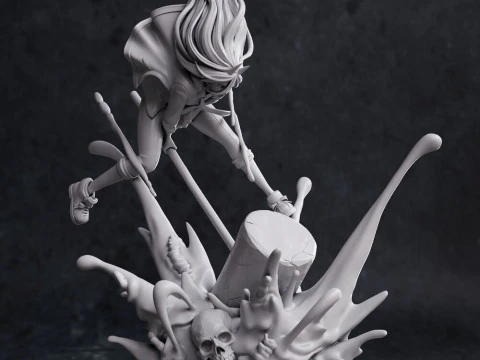 Power - Chainsaw Man 3D Print Model