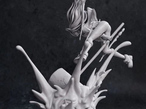 Power - Chainsaw Man 3D Print Model