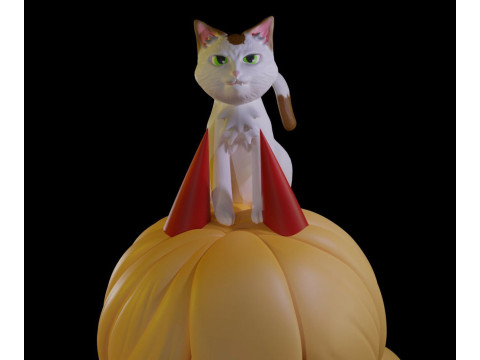 Power Chibi 3D Print Model