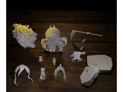 Power Chibi 3D Print Model