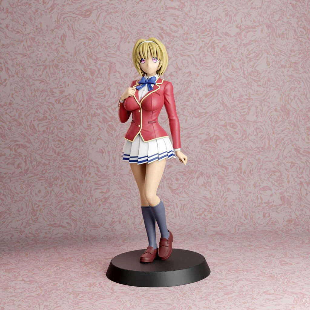Kikyo Kushida - Classroom Of The Elite 3D Print Model .c4d .max .obj .3ds .fbx .stl .blend