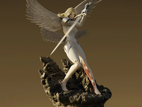 Teresa Claymore 3D Print Model