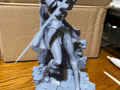 Teresa Claymore 3D Print Model