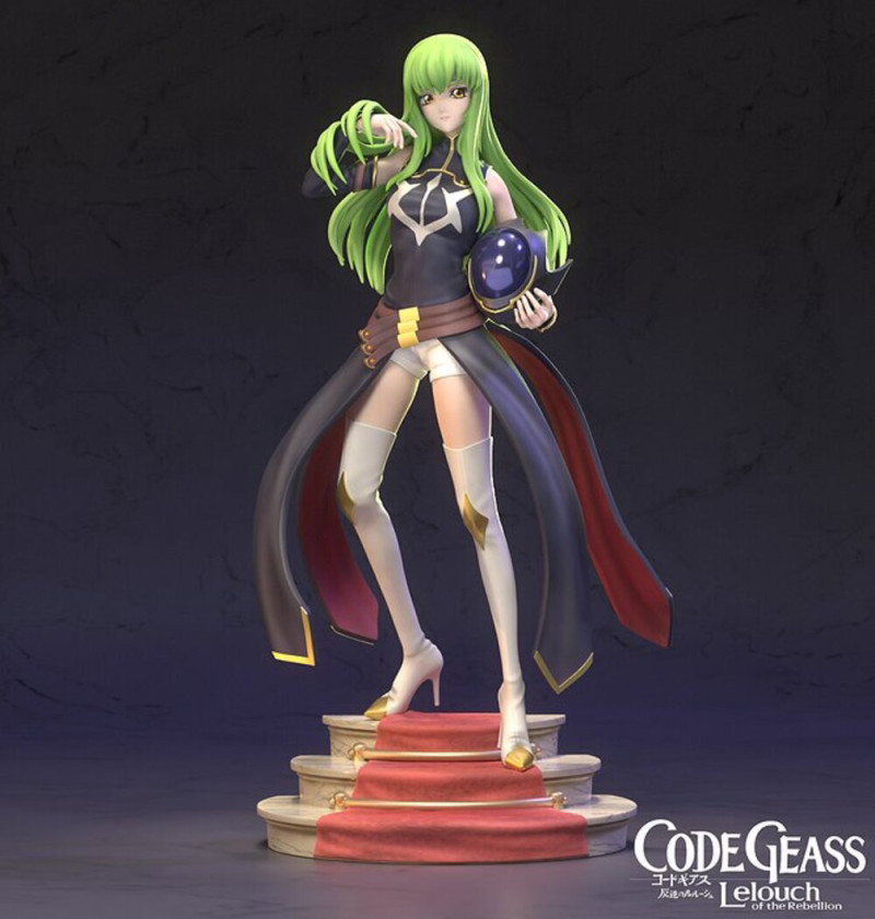CC - Code Geass 3D Print Model .c4d .max .obj .3ds .fbx .stl .blend